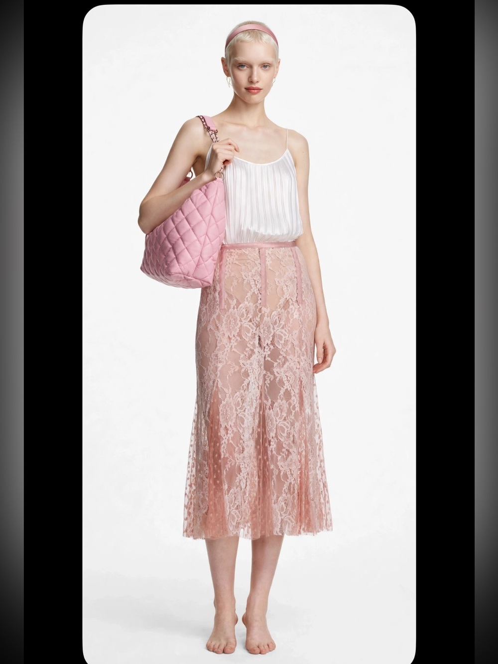 Anthropologie sheer skirt